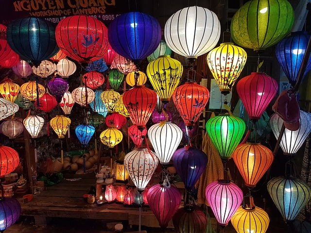 vietnamský noční trh